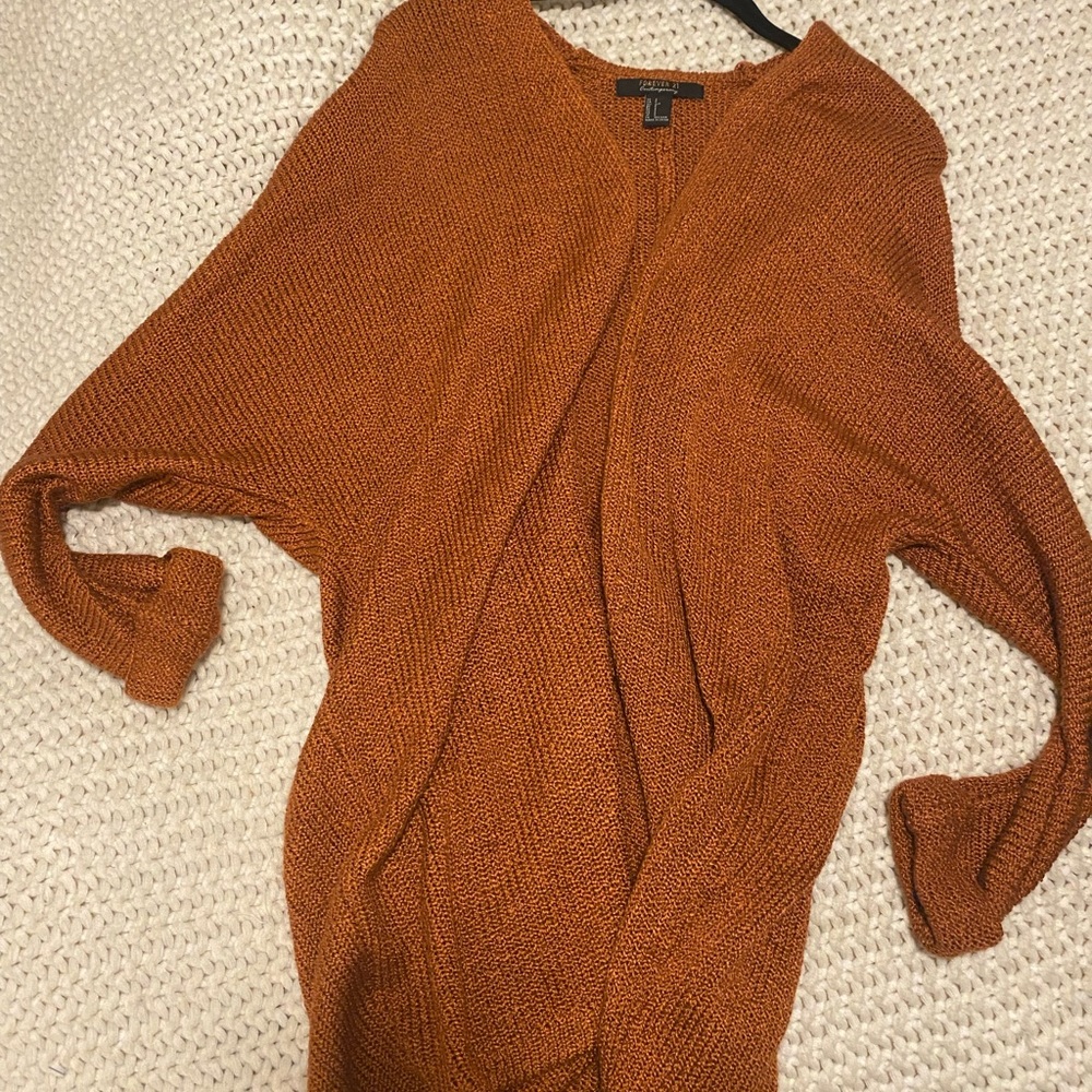 Pumpkin cardigan